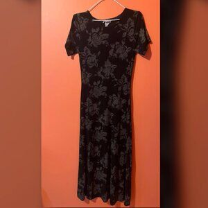 Vintage Black Nylon/Lycra Dress